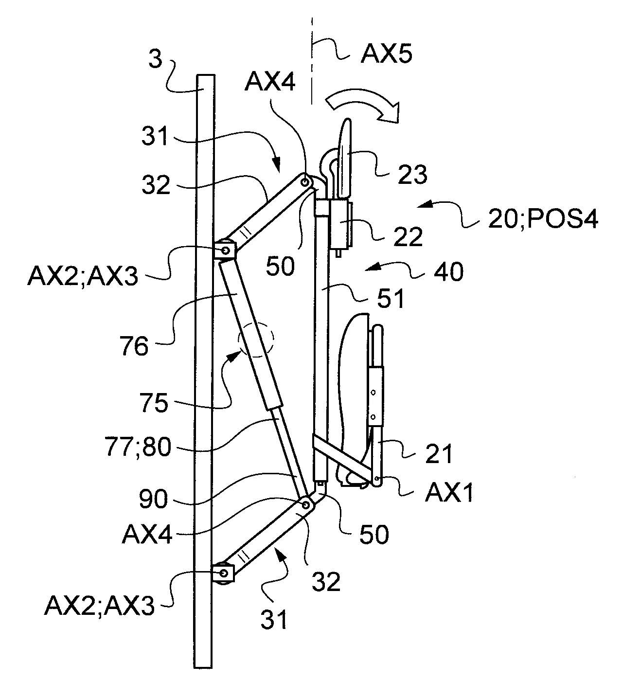 Strapontin, et vehicule muni de ce strapontin