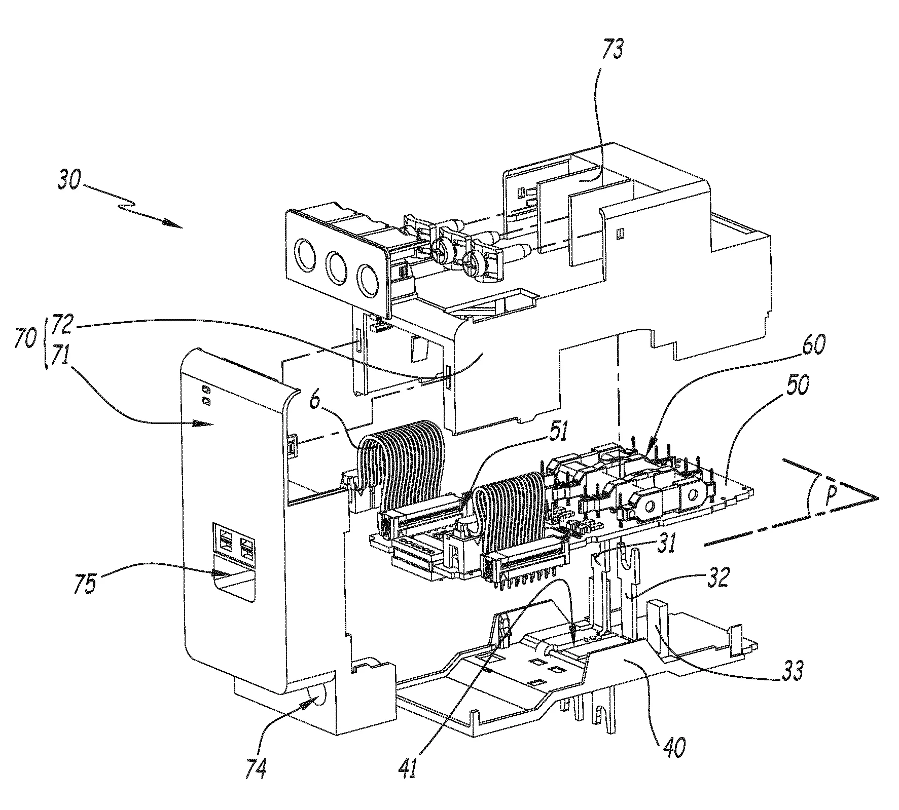 Module d'interconnexion d'un disjoncteur et d'un contacteur pour un ensemble electrique