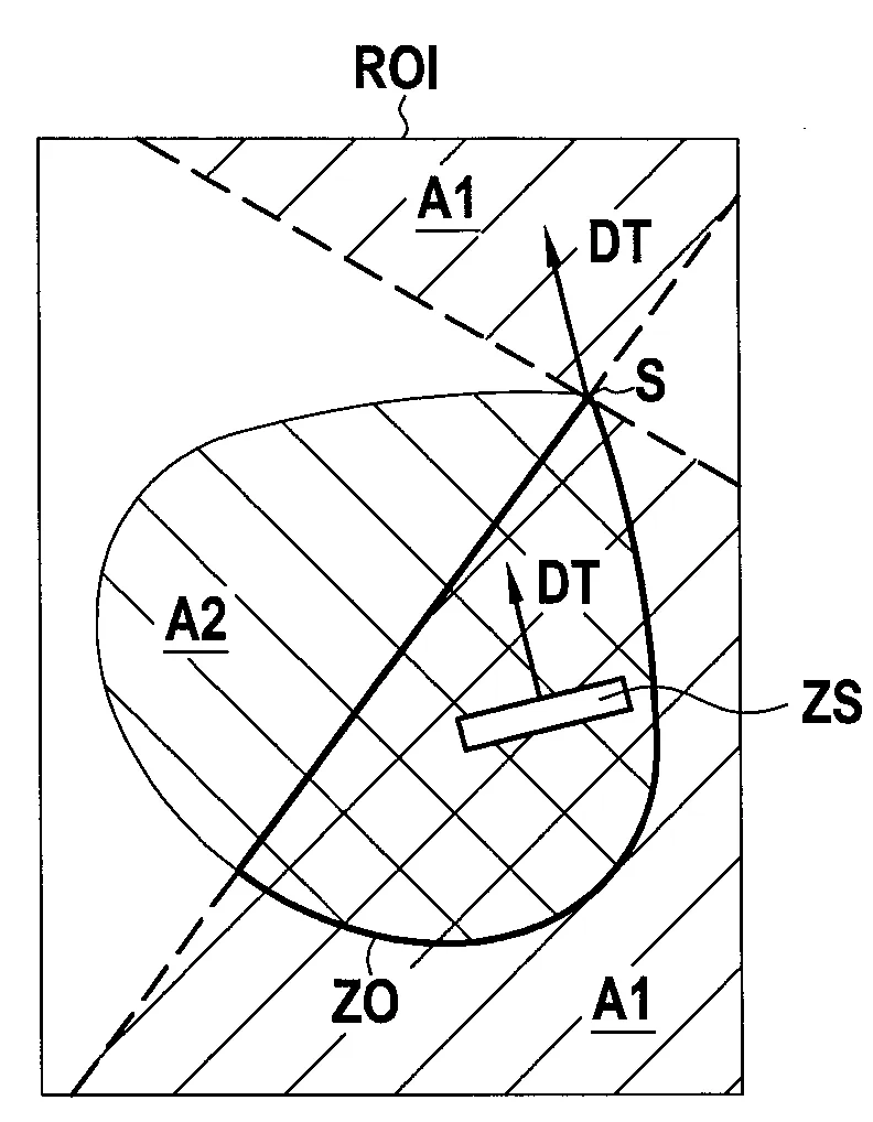 Procede et dispositif de determination d'une zone geographique operationnelle observee par un capteur