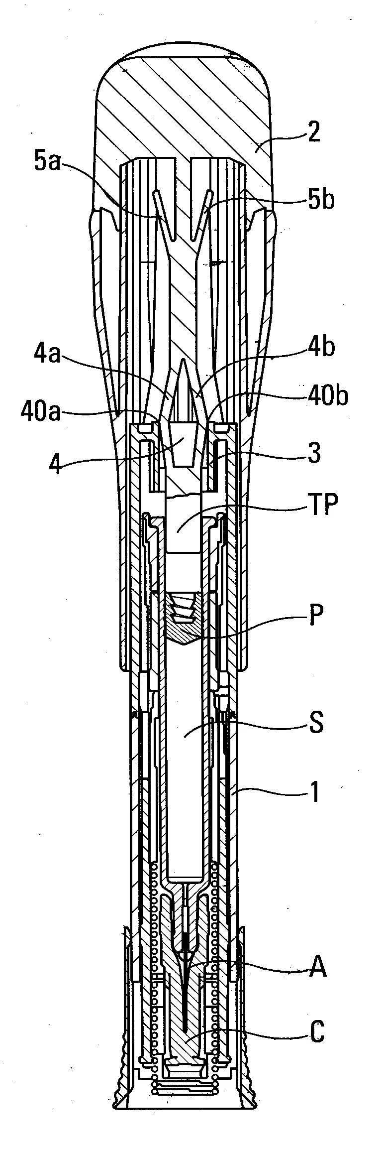 Dispositif d'injection manuelle.