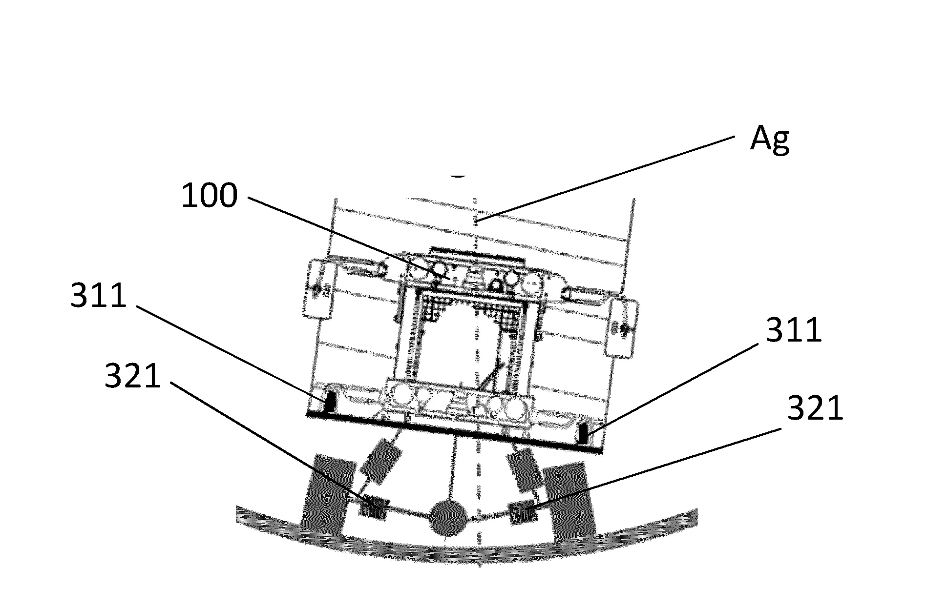 Systeme autonome de transport pour tunnel