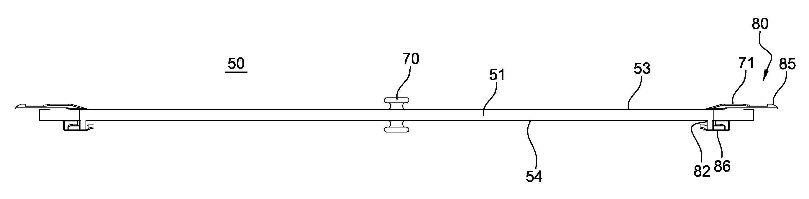 Ensemble d'au moins deux elements de construction d'un chant de planche de glisse, et planche de glisse incluant un chant realise avec un tel ensemble