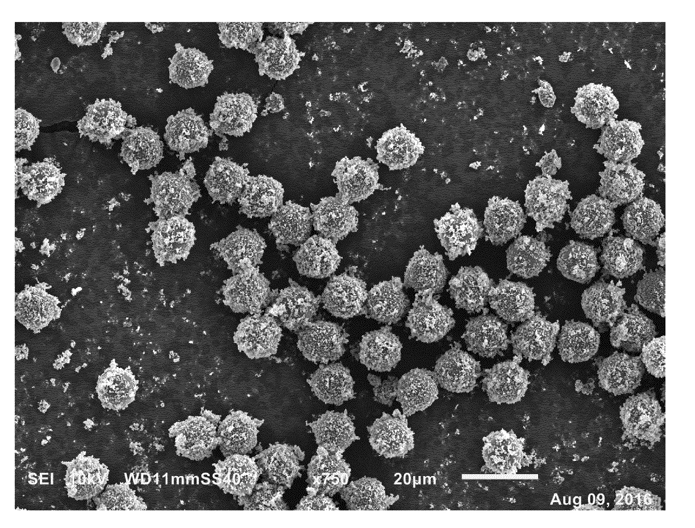 Composition pulverulente pigmentaire comprenant des particules de polymethacrylate de methyle