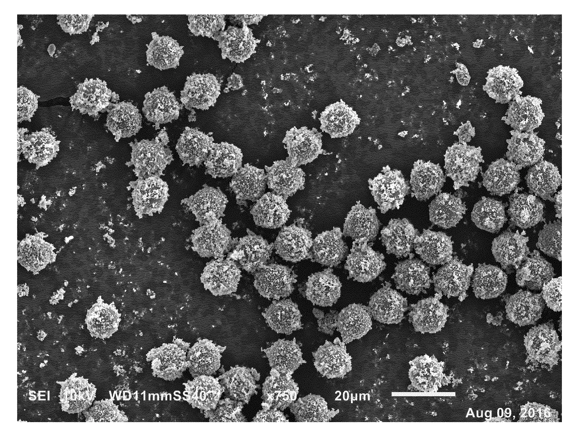 Composition pulverulente pigmentaire comprenant des particules de polymethacrylate de methyle