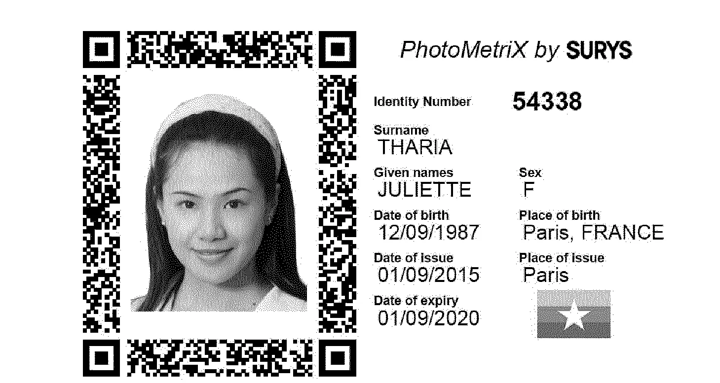 Procede pour l’authentification d’une illustration.