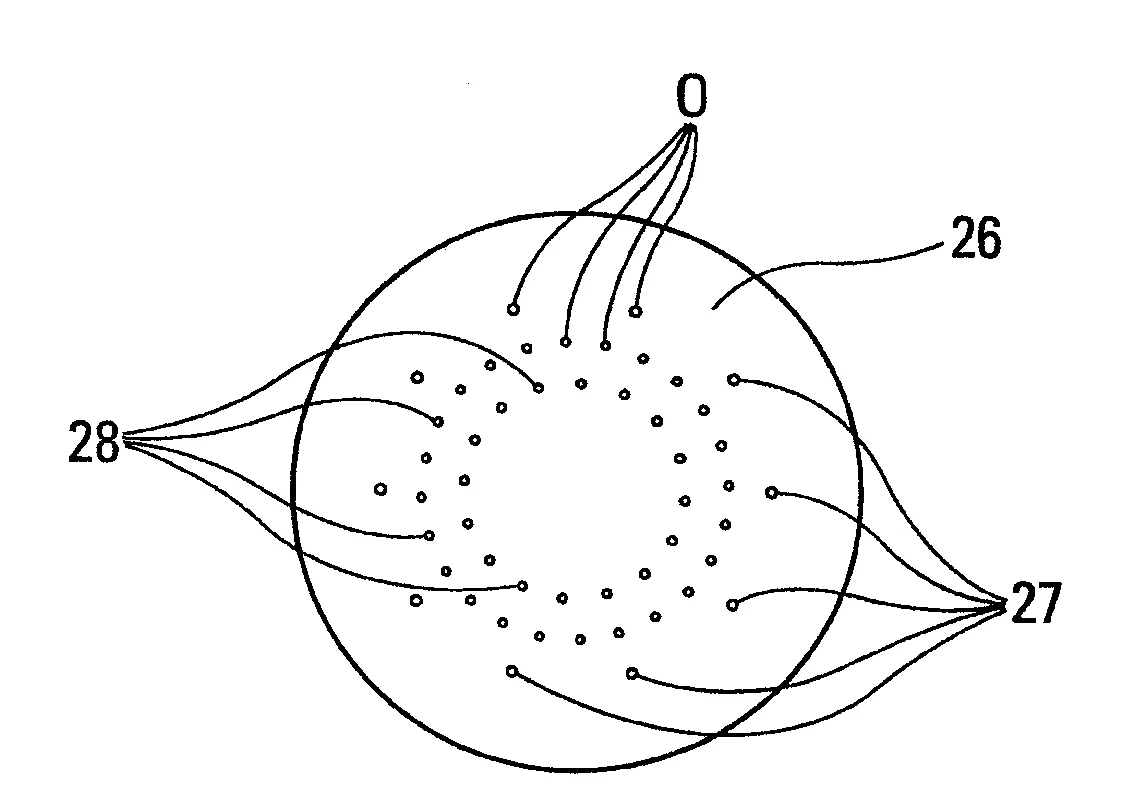 Tete de distribution de produit fluide