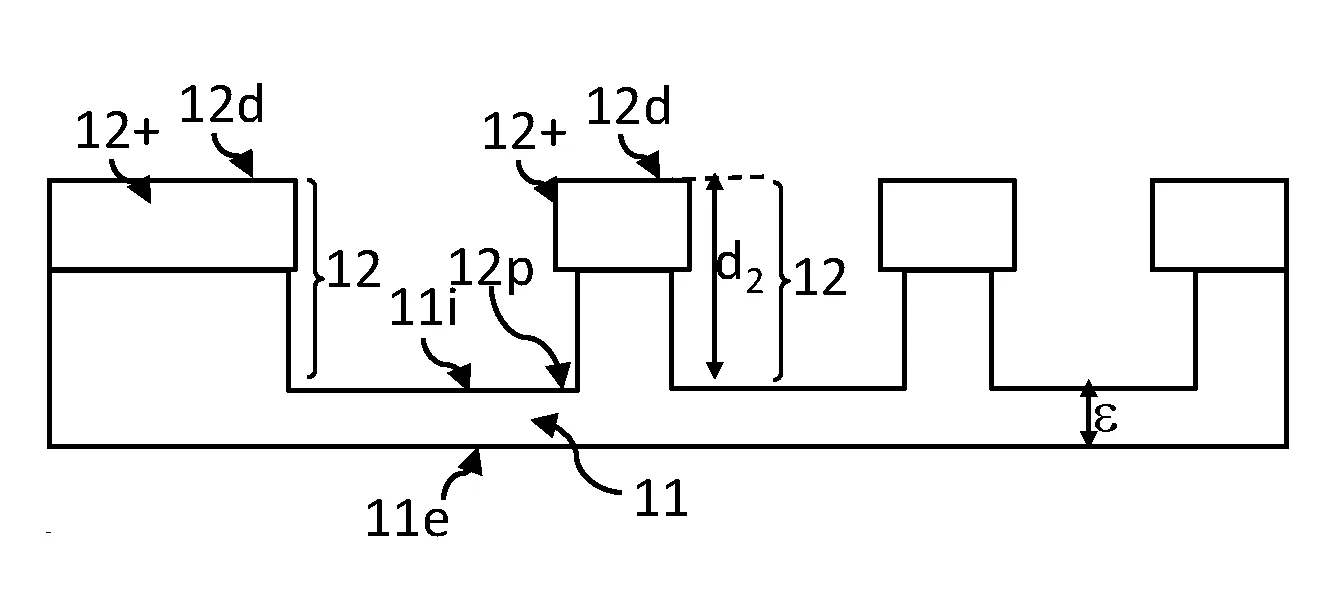 Procede de fabrication d'un element de structure