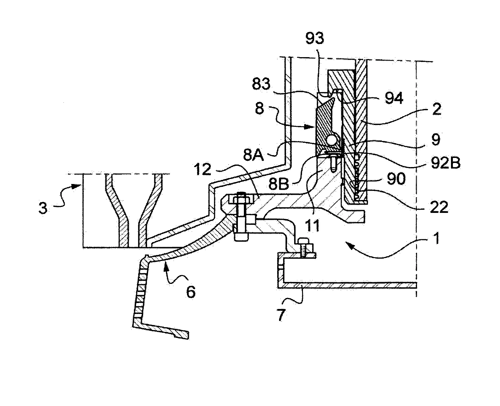 Dispositif de centrifugation interne pour la formation de fibres