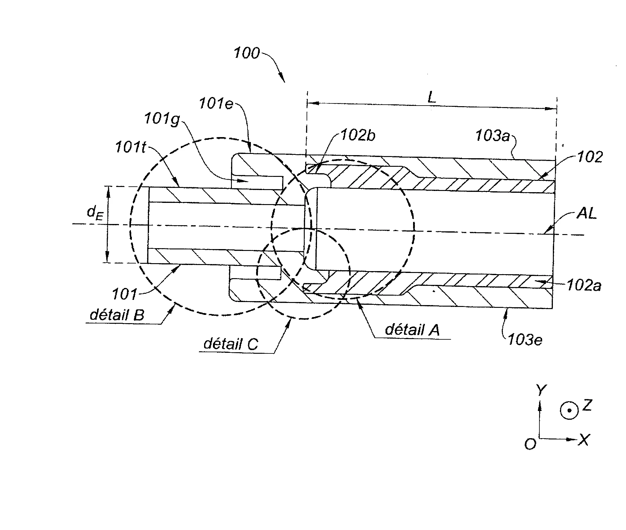 Dispositif de raccord etanche destine a vehiculer un fluide