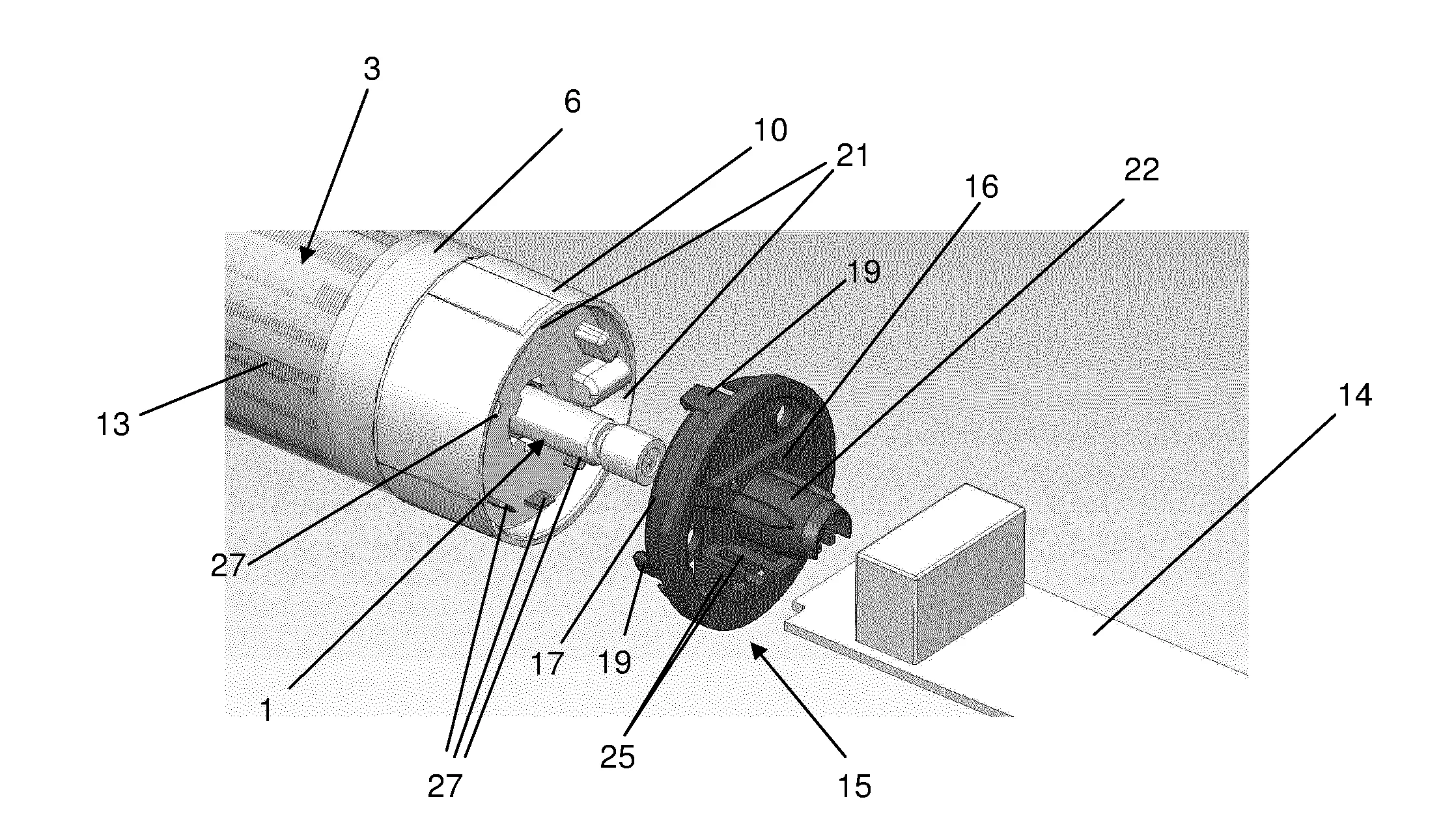 Moteur electrique tubulaire a aimants permanents