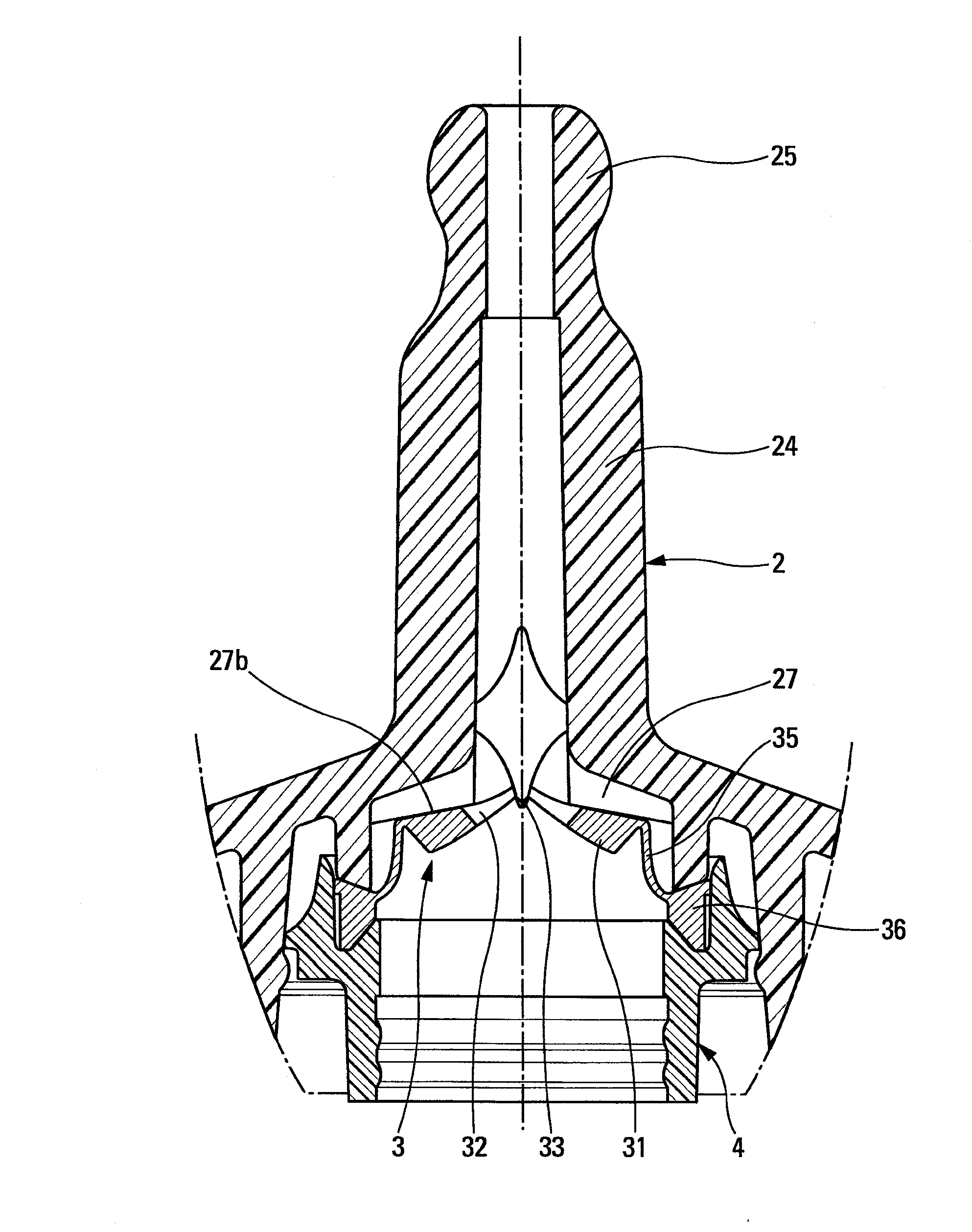 Distributeur compte-gouttes.