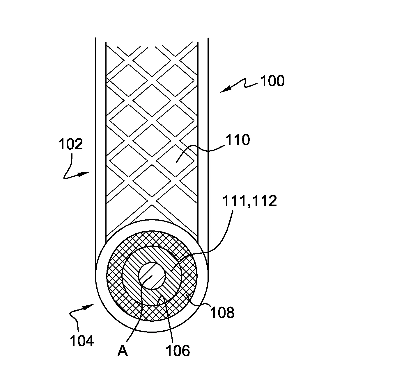 Bielle de turbomachine a filtre integre et son procede de realisation