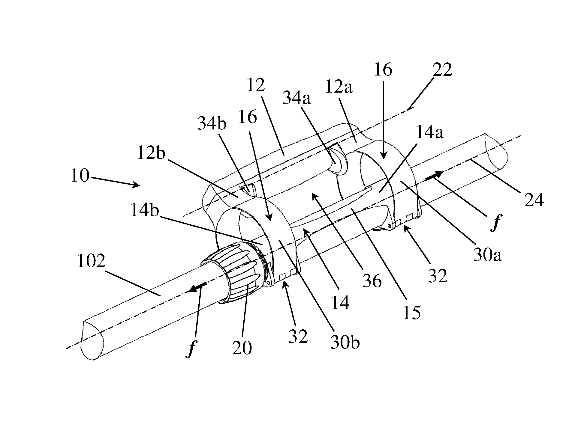 Dispositif a poignee et a filtre vibratoire pour outil motorise a perche et outil pourvu d'un tel dispositif