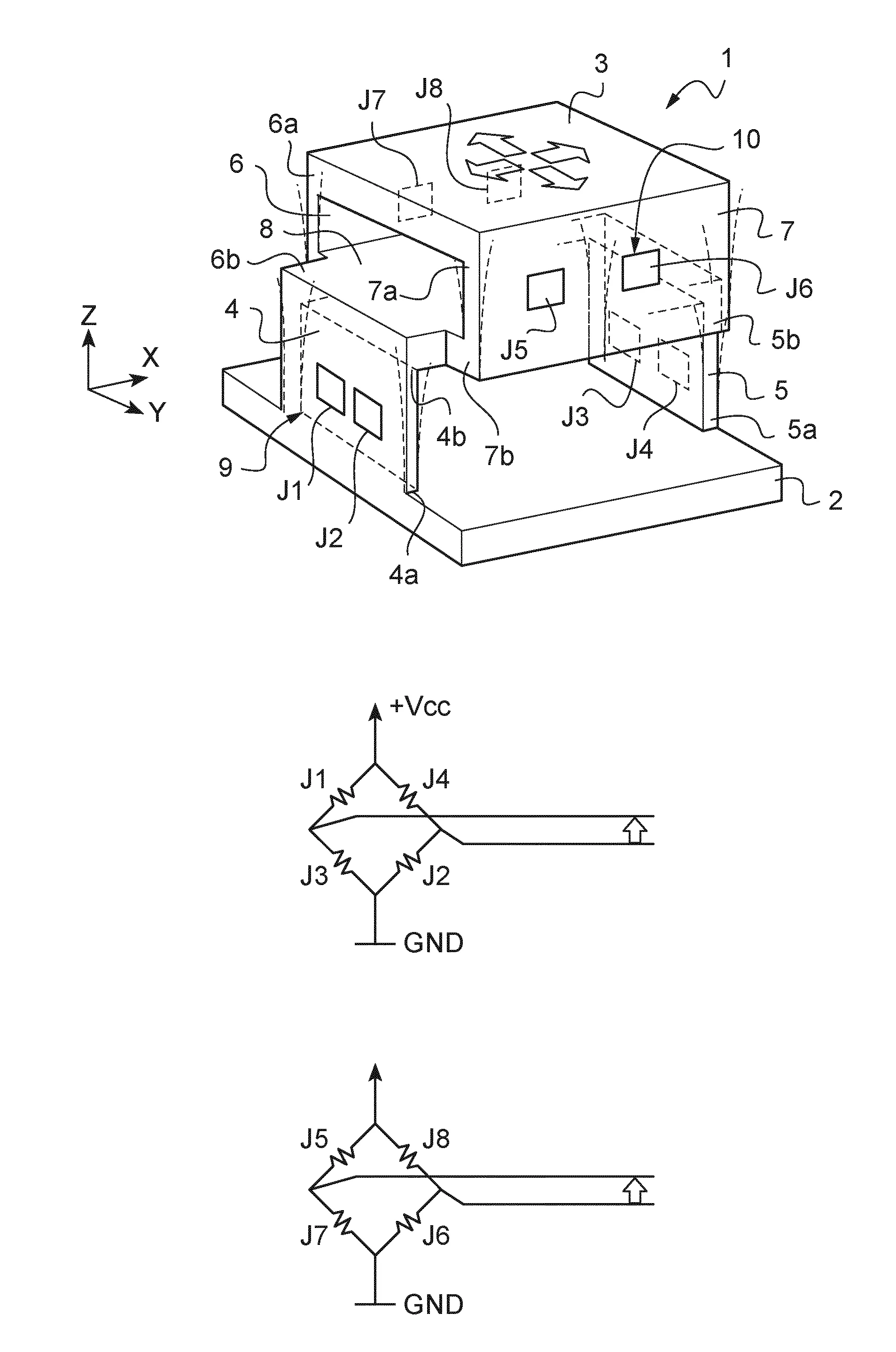 Disposititf de mesure d'efforts de fraisage