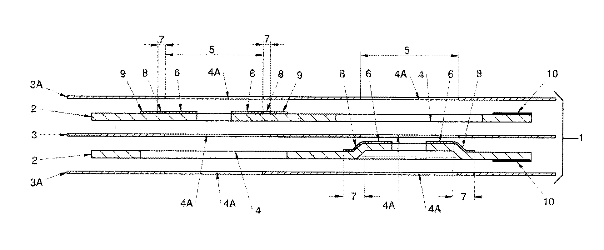 Procede de fabrication d'un circuit multicouches