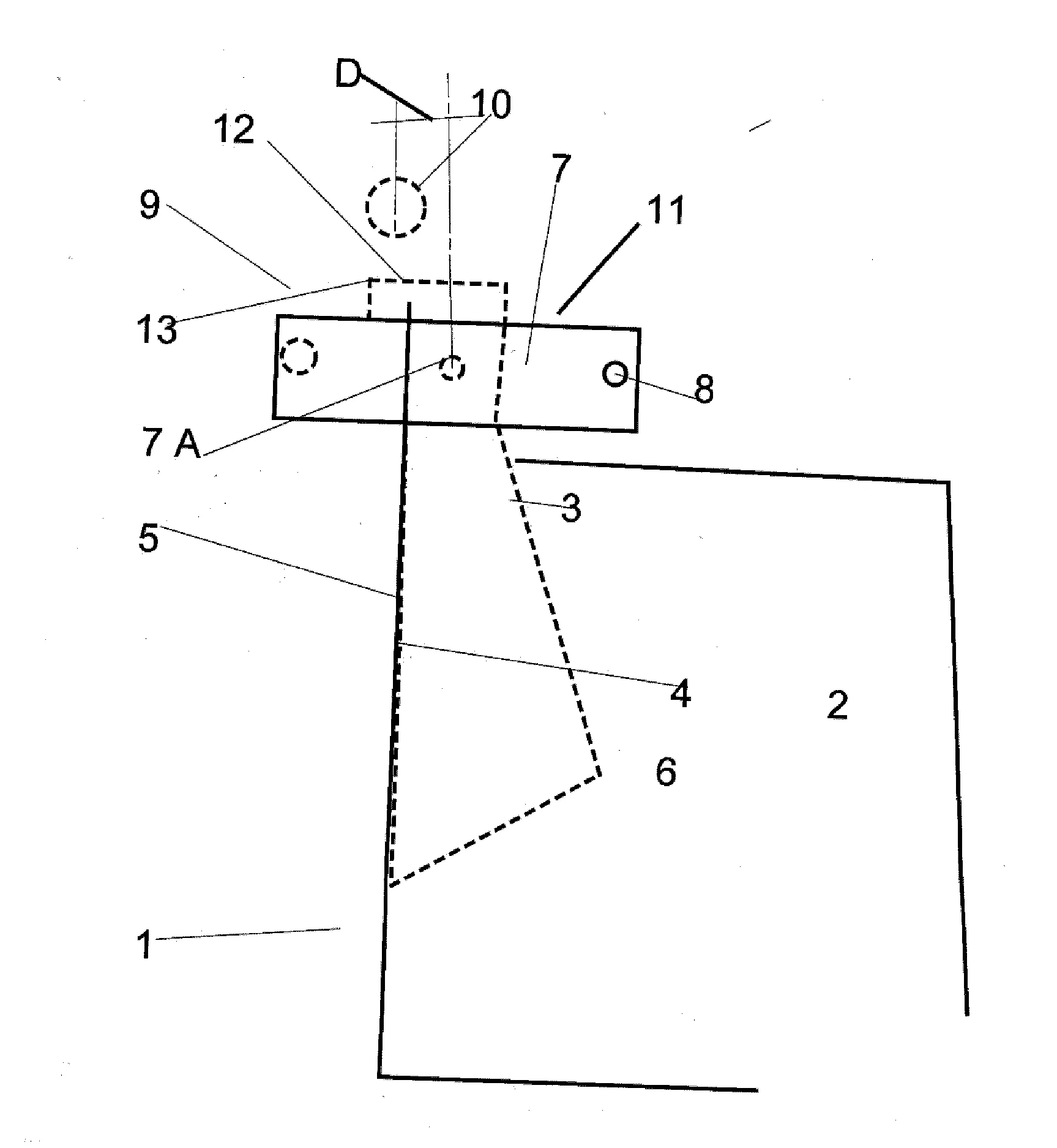 Perfectionnement a une benne comprenant un outil de decollement