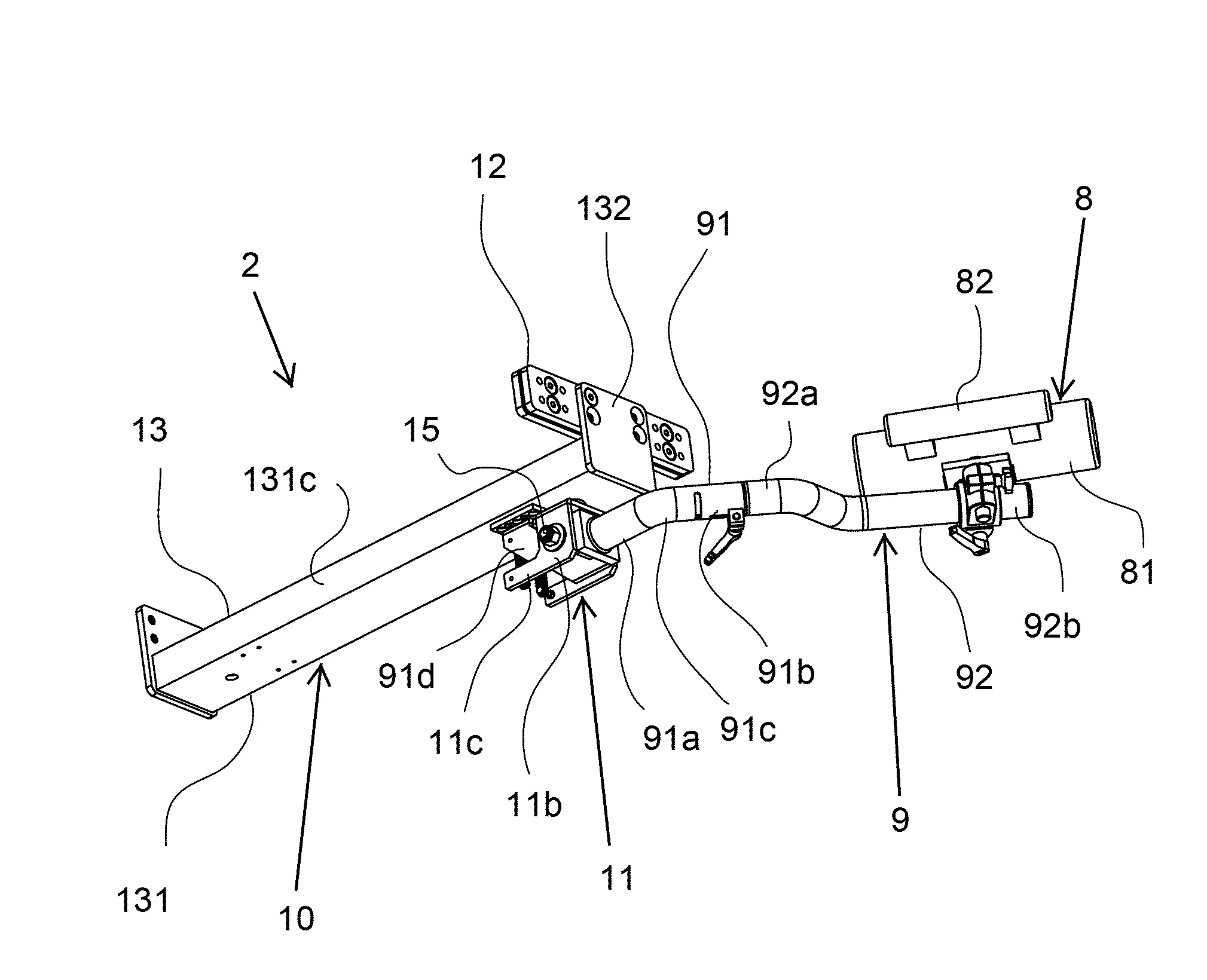 Dispositif d’appui assis-debout et poste de travail manuel equipe de celui-ci