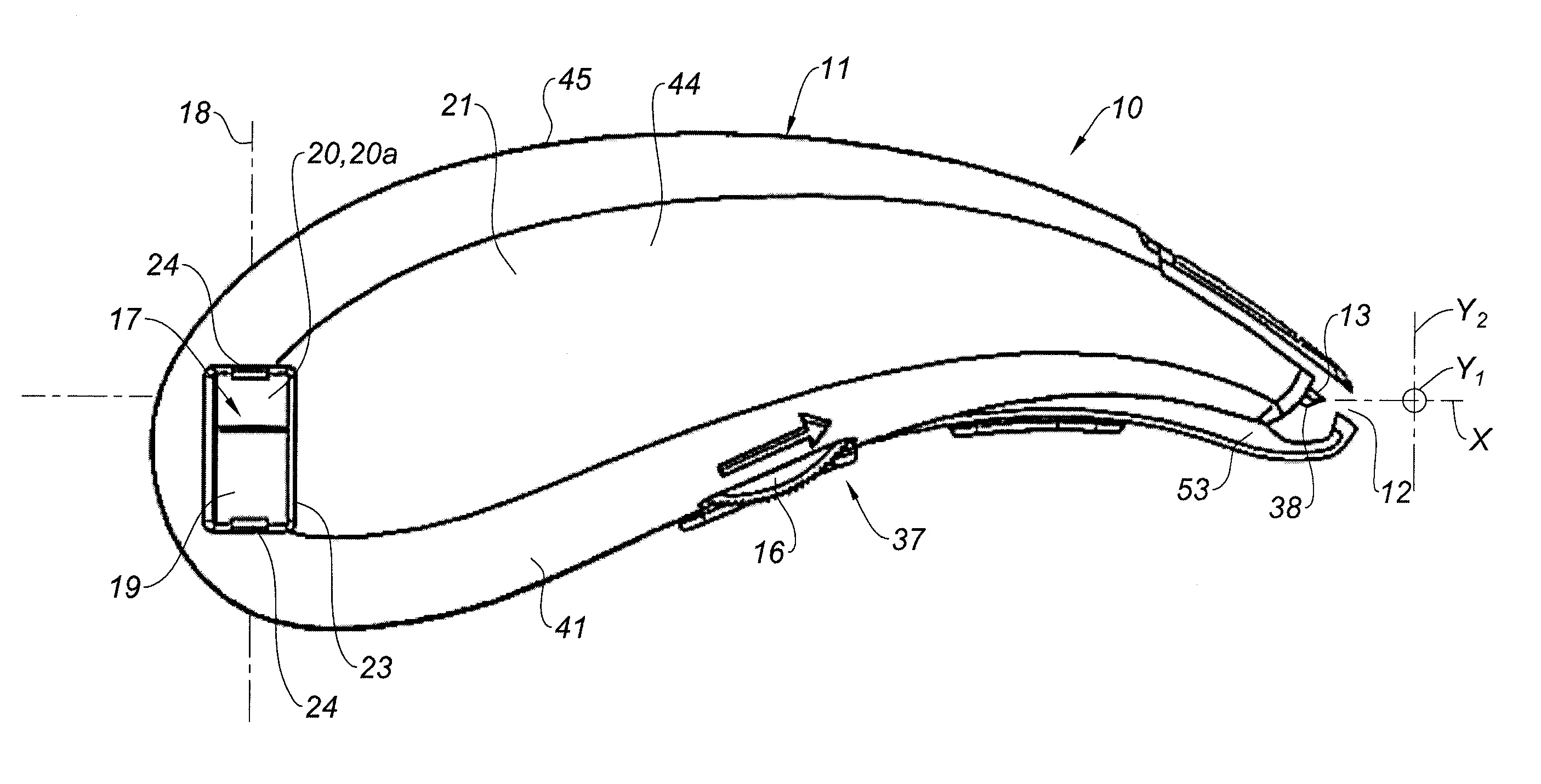 Distributeur de cils artificiels comprenant un accessoire