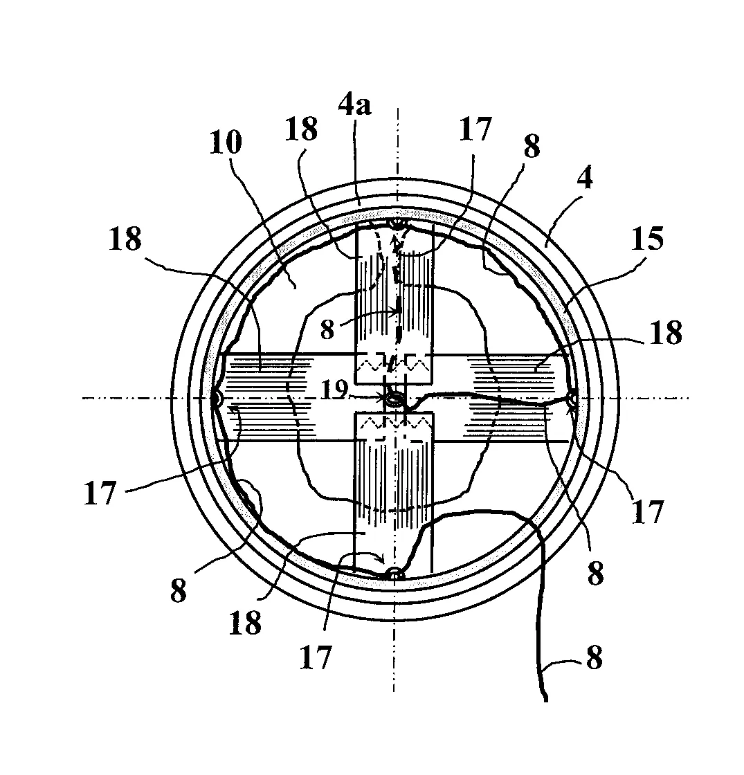 Dispositif de freinage aerodynamique pour une enveloppe d'une charge utile