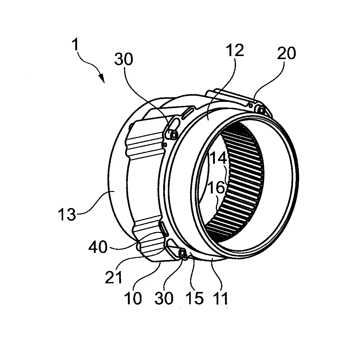 Stator vrille et procede de fabrication