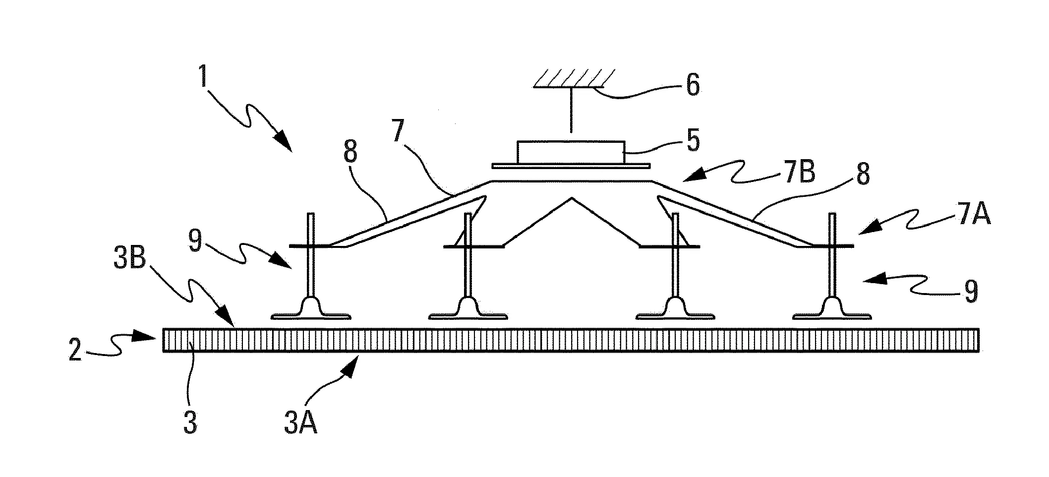 Systeme d'interface modulaire pour un reflecteur d'antenne, en particulier d'une antenne d'un engin spatial tel qu'un satellite notamment.