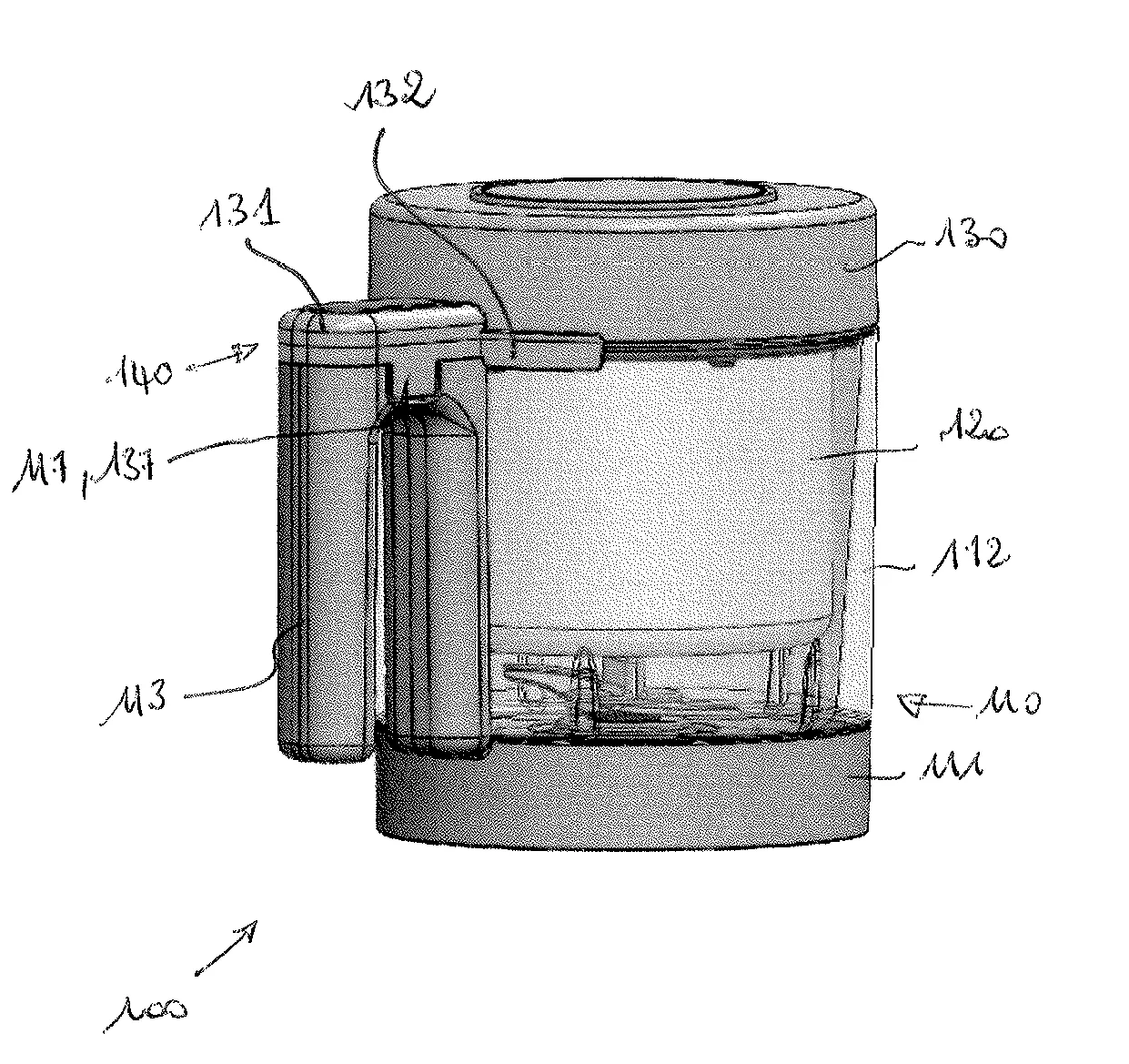 Ensemble de preparation et/ou de cuisson d’aliments pour robot menager de cuisine
