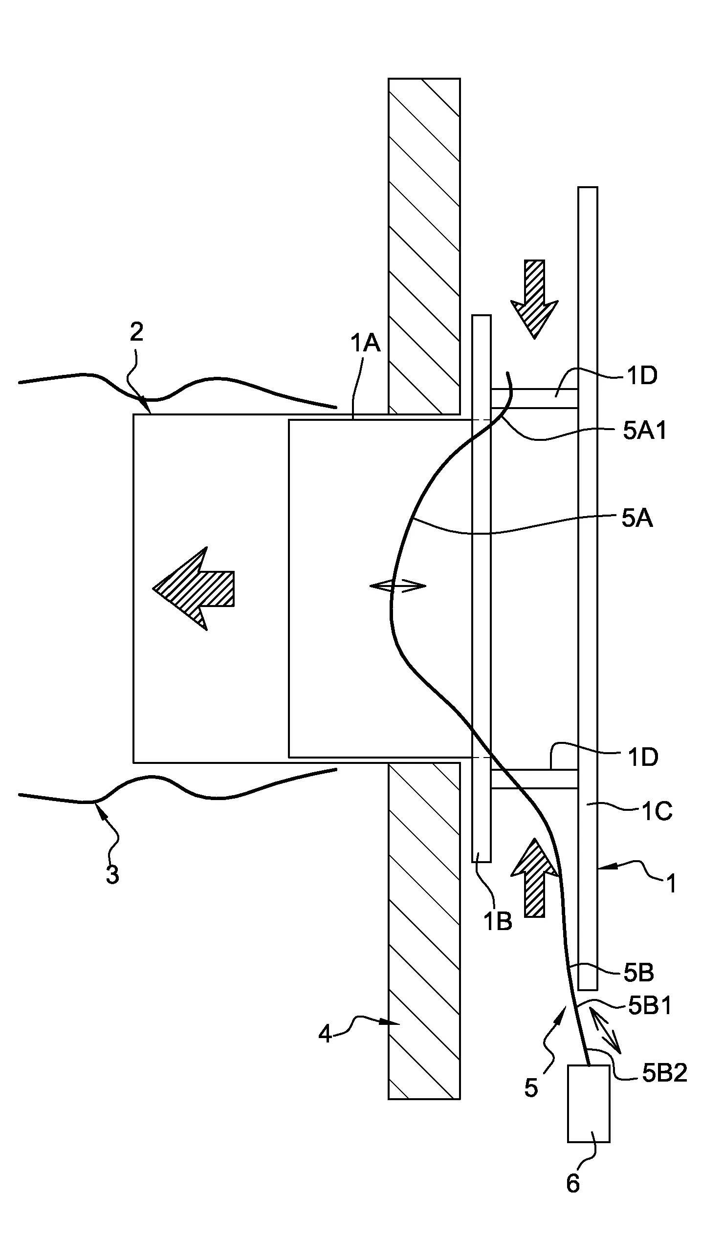 Bouche d'extraction ou d'insufflation d'air