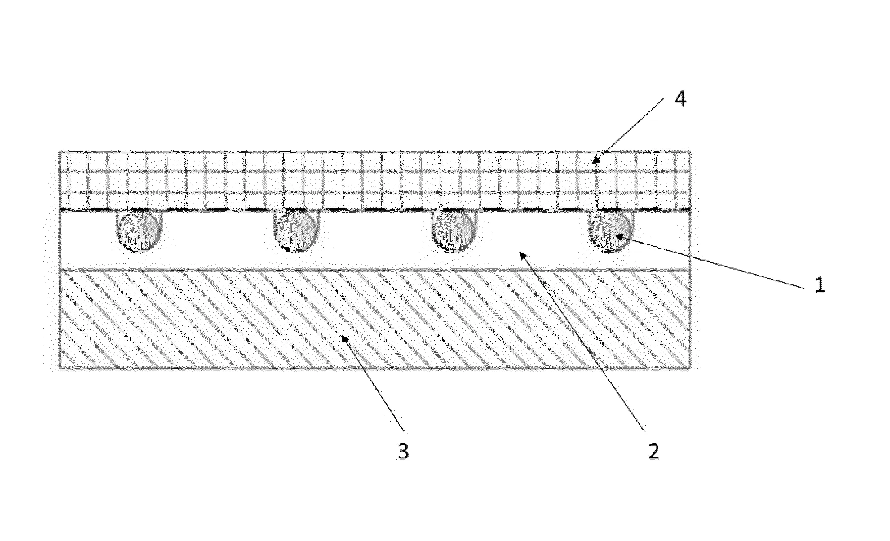 Procede d'indentation d'un echangeur thermique recyclable a haute cadence dans des materiaux compactables a temperature ambiante