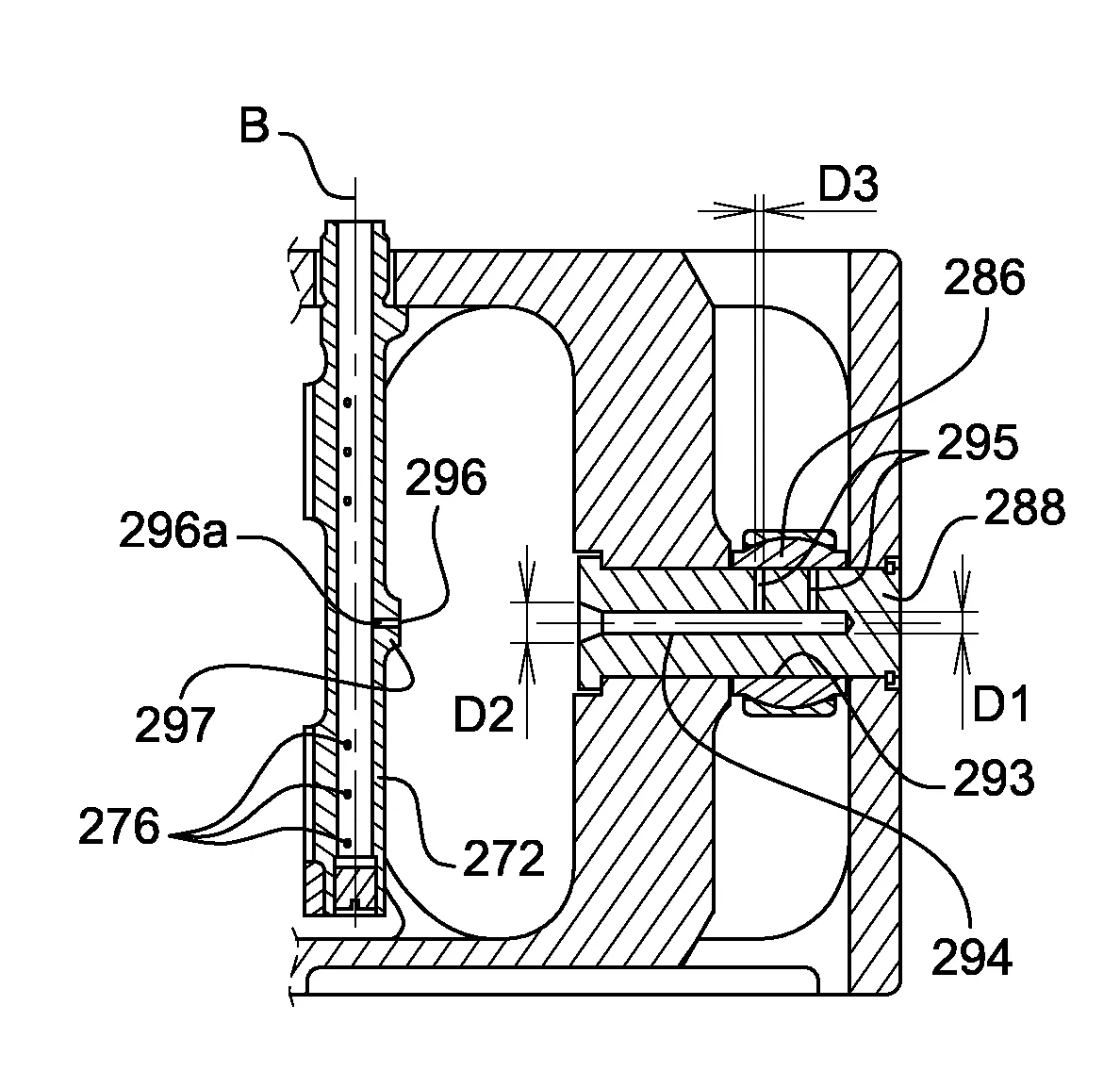 Cage de reducteur de vitesse a train planetaire ou epicycloidal de turbomachine
