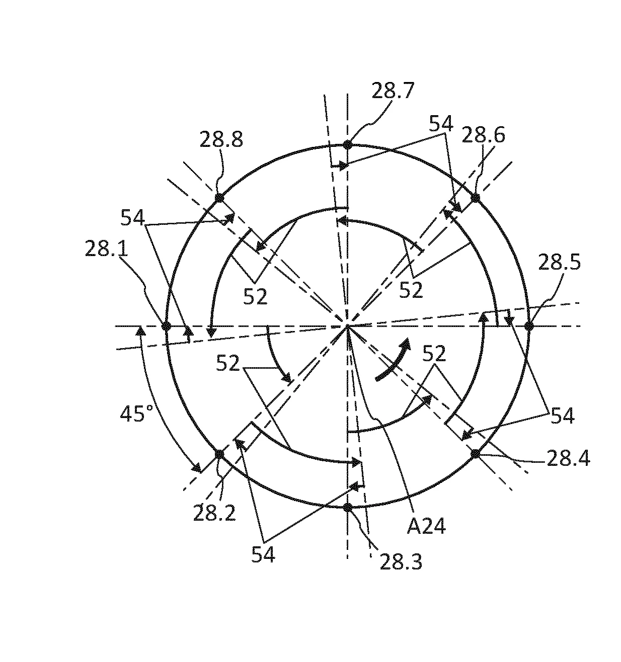 Etuyeuse permettant de recentrer les volets des etuis et procede de fonctionnement de ladite etuyeuse