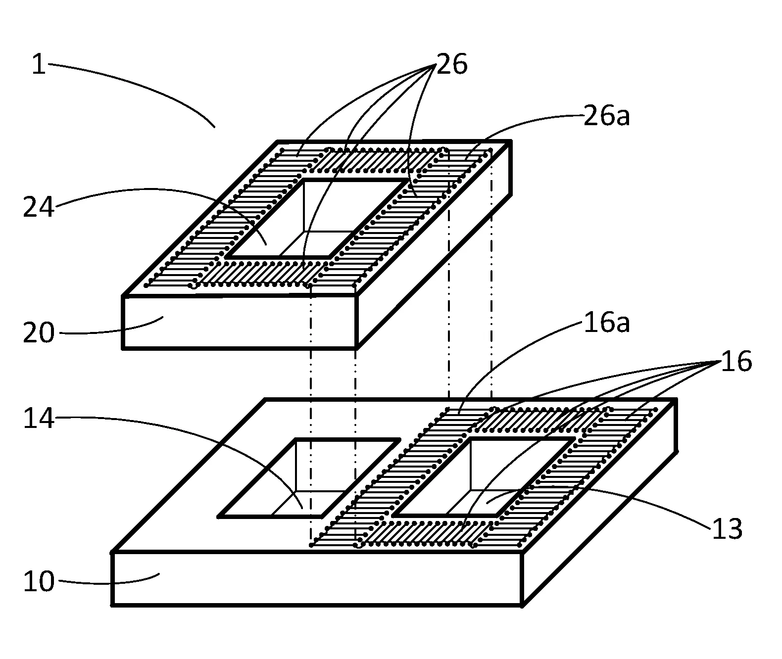Dispositif de mesure du courant electrique, appareil de mesure du courant et procede de fabrication d'un dispositif de mesure du courant