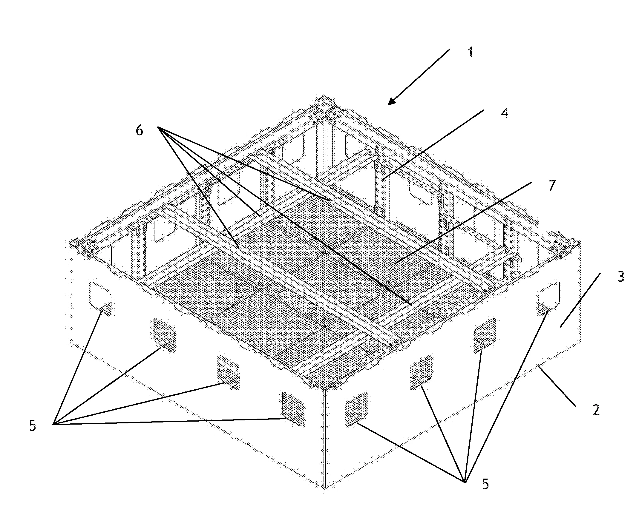 Enceinte modulaire pour jardin hors-sol