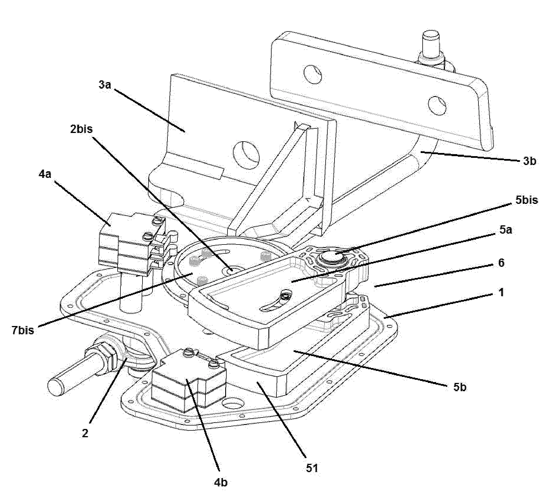 Dispositif de detection de position d'un element mobile par rapport a un element de reference