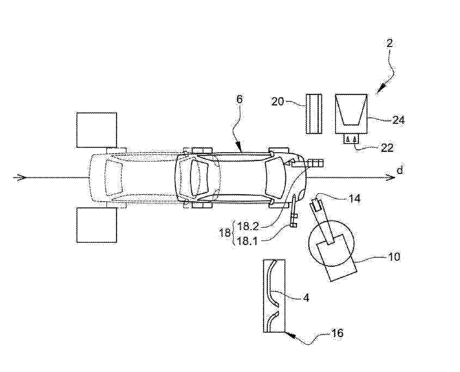 Procede d’assemblage de capot de vehicule automobile sur une ligne d’assemblage avec un systeme de vision artificielle