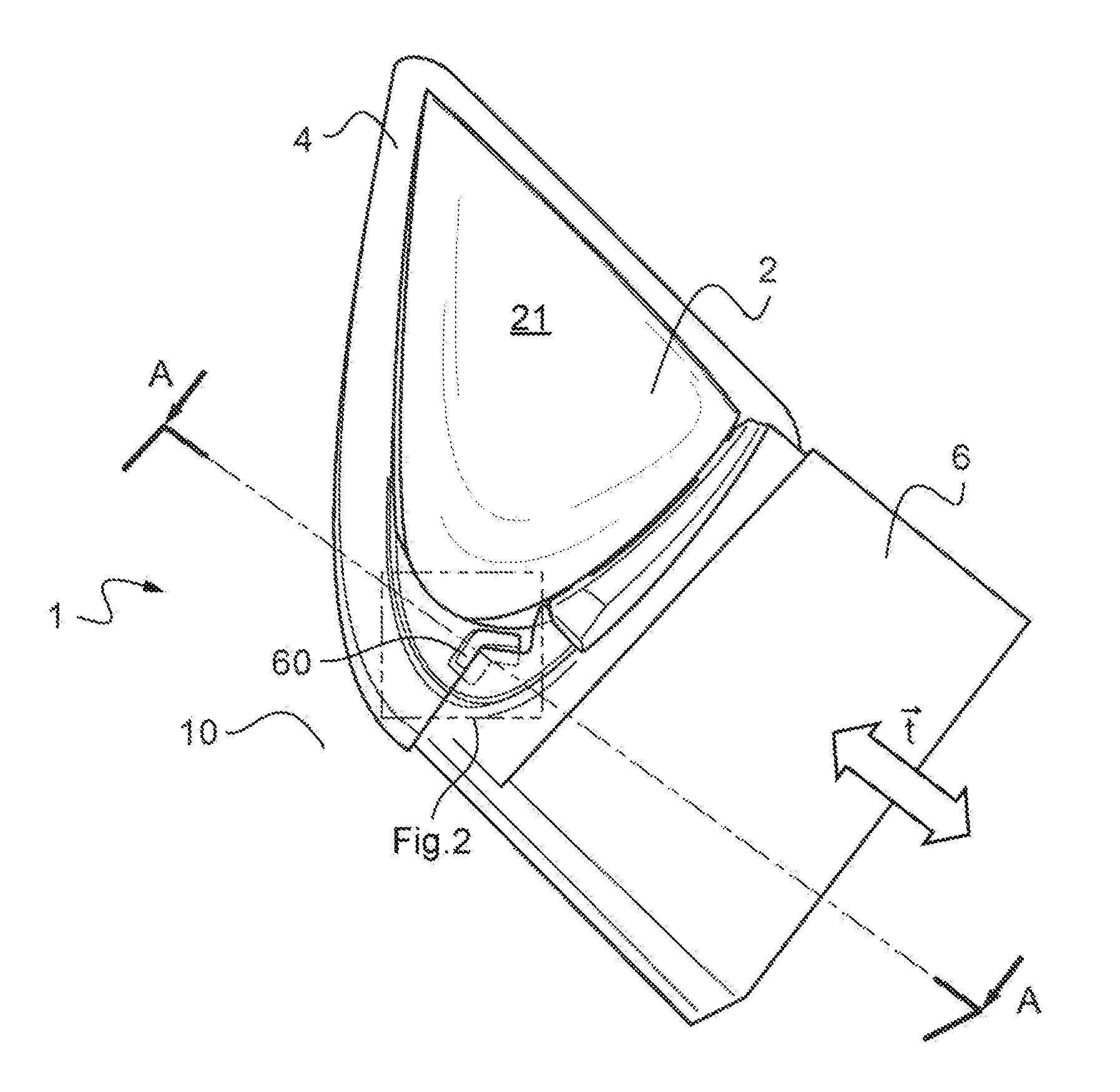 Dispositif et procede de surmoulage d'un vitrage et d'un insert, et insert utilise par lesdits dispositif et procede