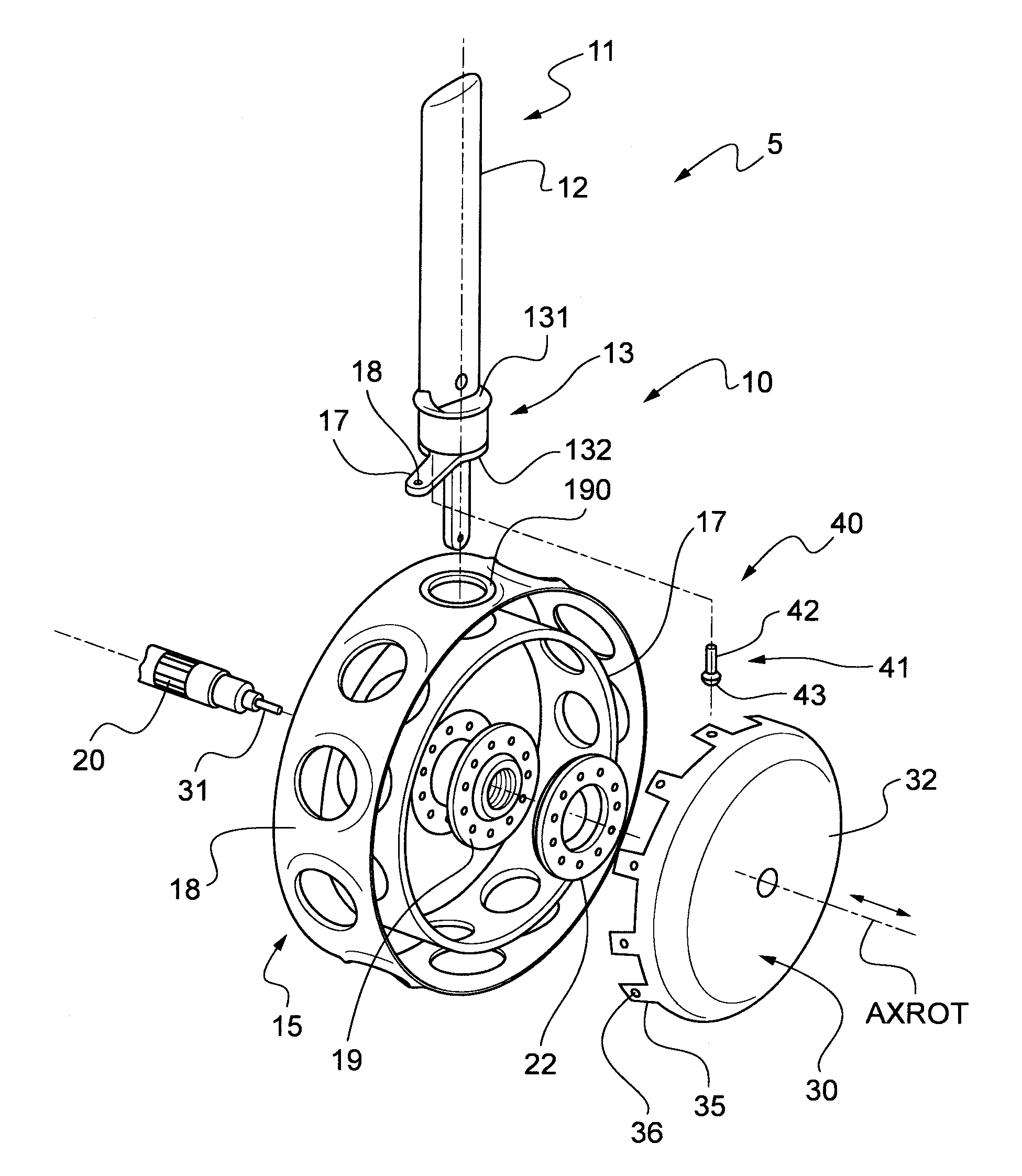 Systeme carene et aeronef