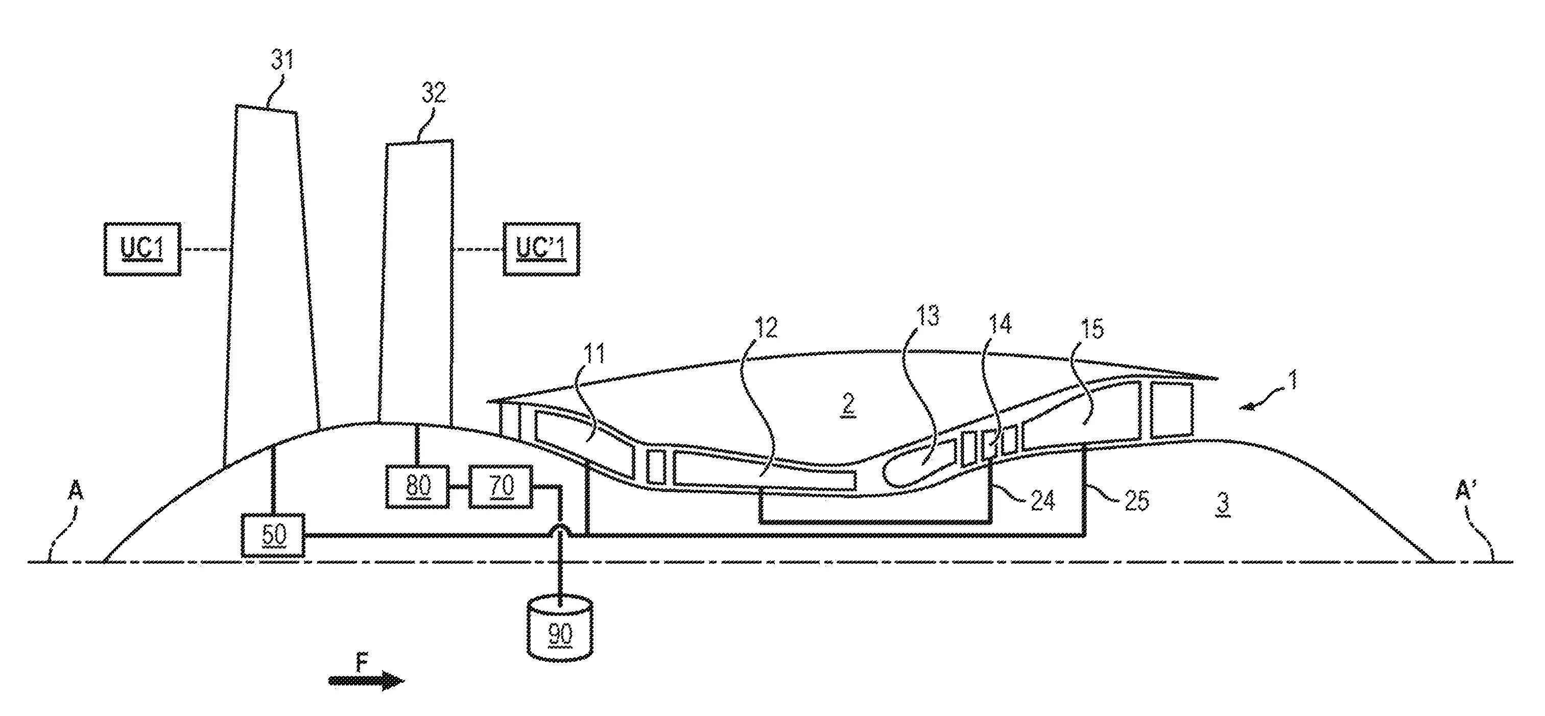 Turbomachine a double helices non carenees