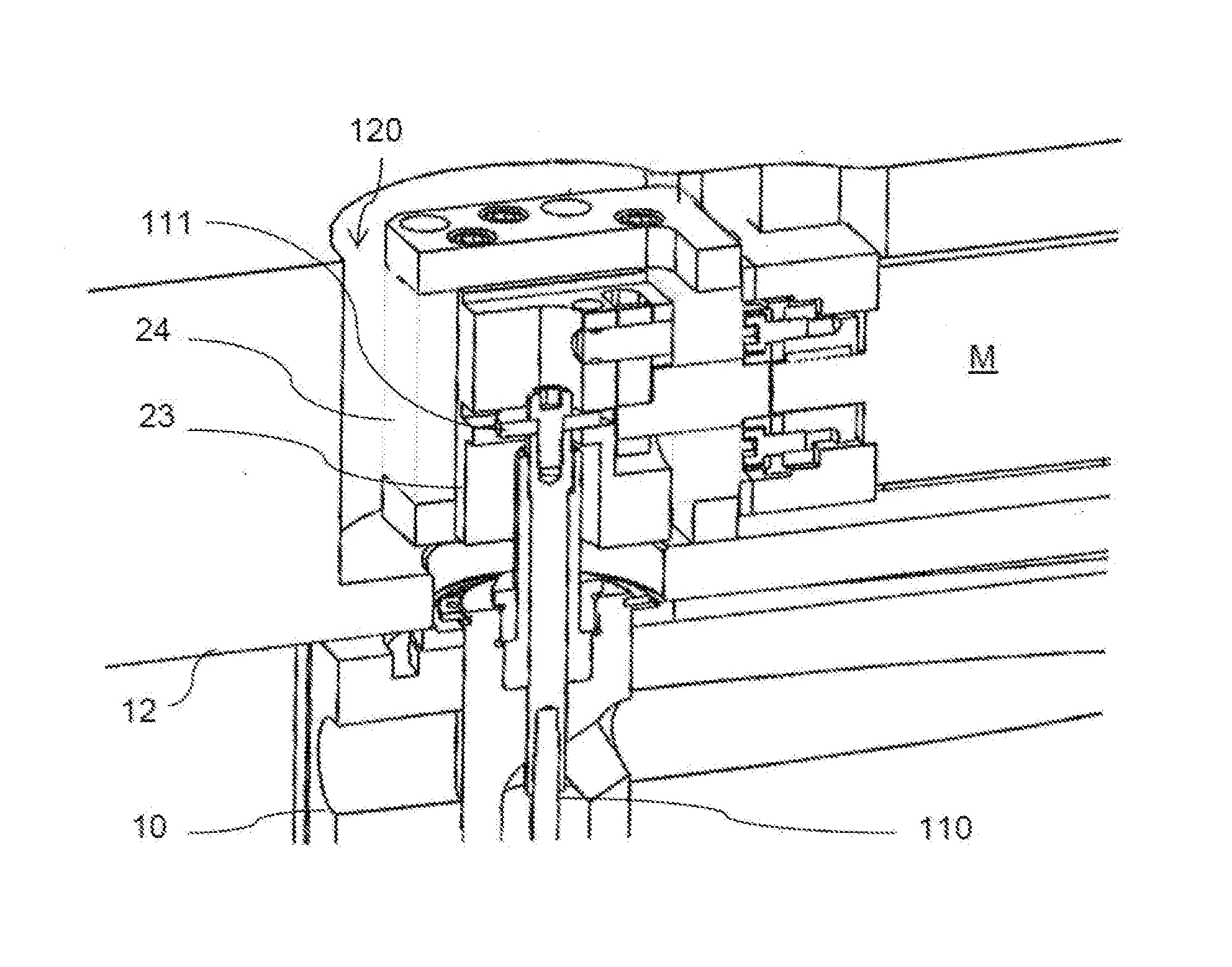 Systeme de commande d’un obturateur d’un systeme d’injection de matiere plastique