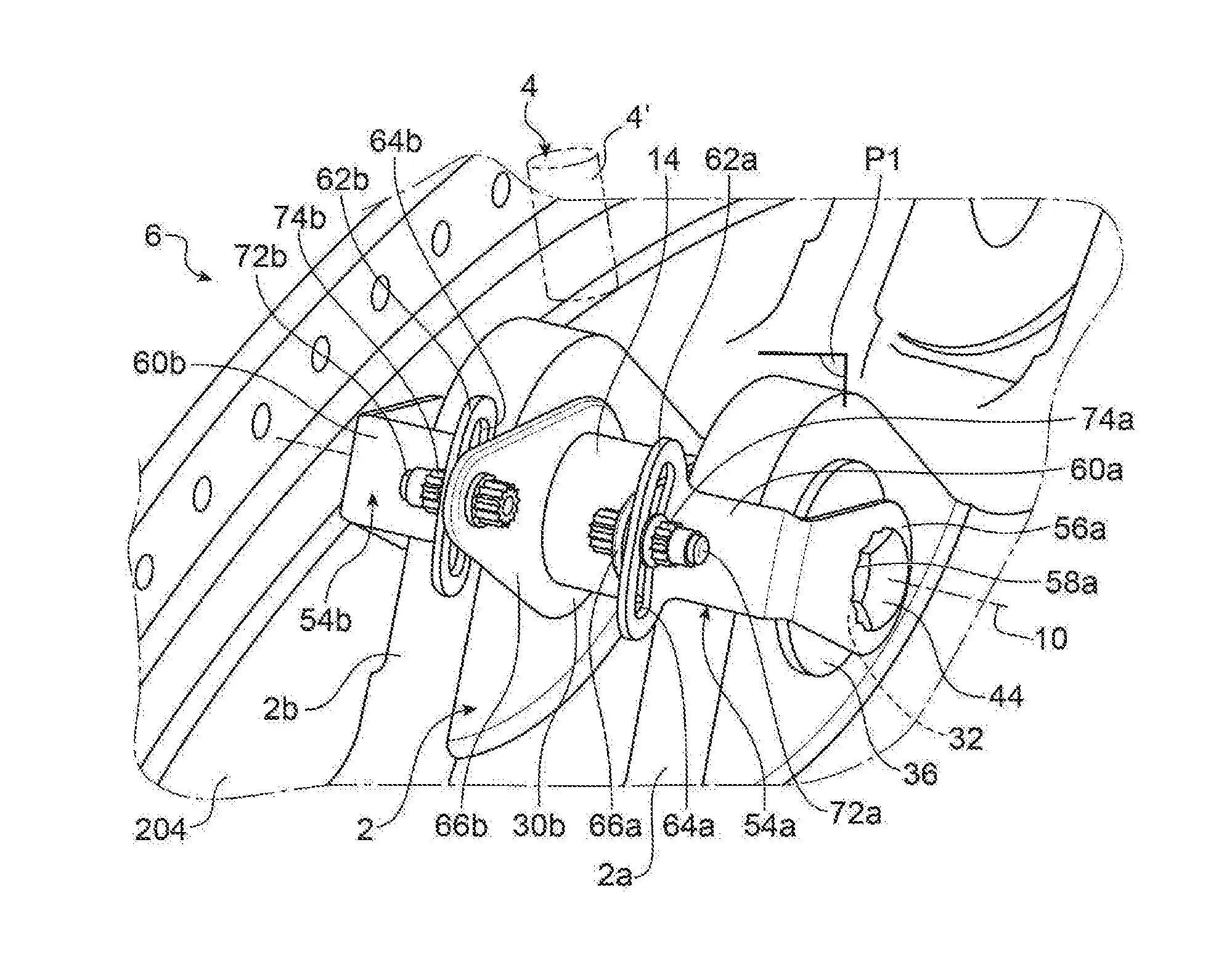 Assemblage pour ensemble moteur d’aéronef, comprenant une fonction anti-rotation améliorée