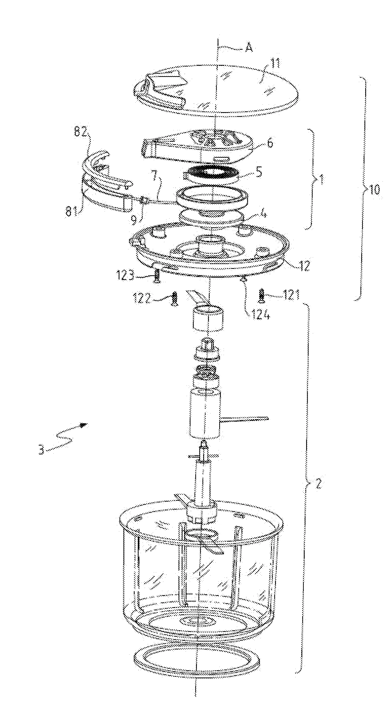 Dispositif d’entrainement a corde a commande manuelle