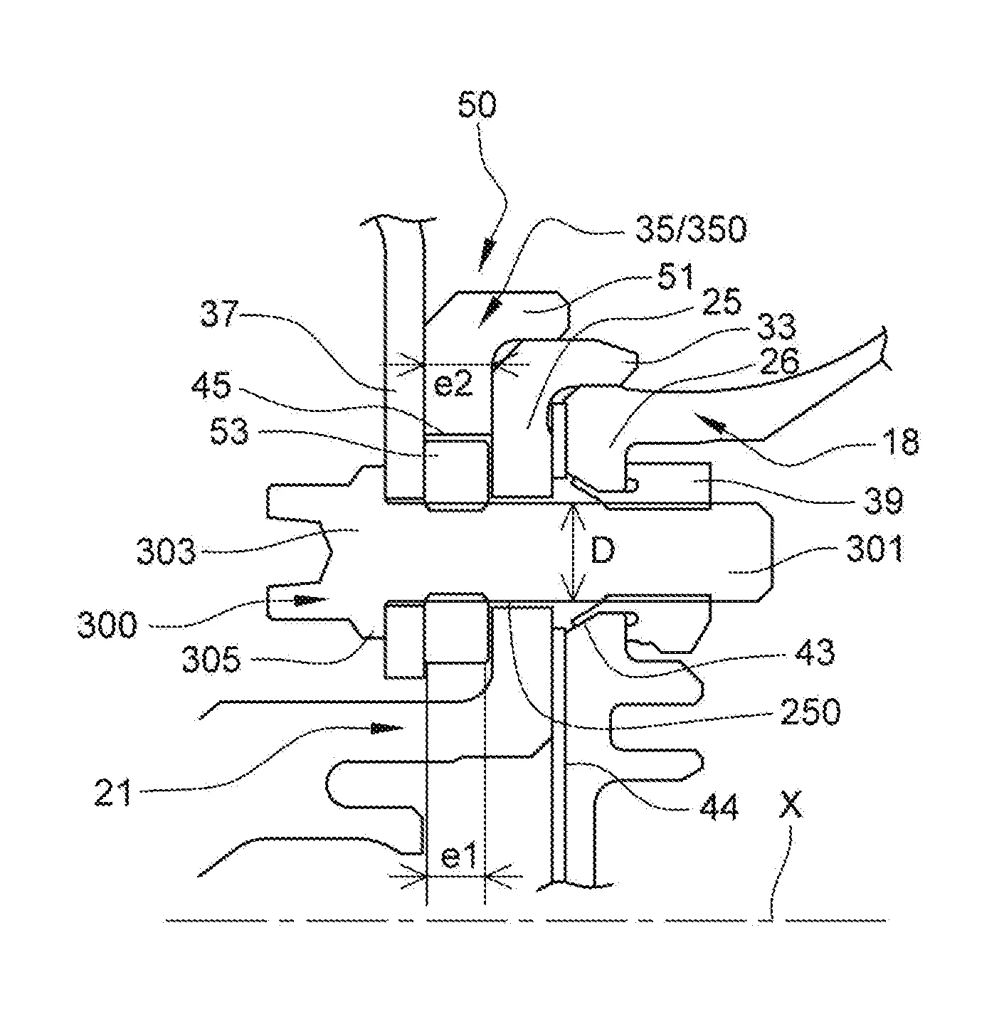 Assemblage à pièces vissées auto-freinantes