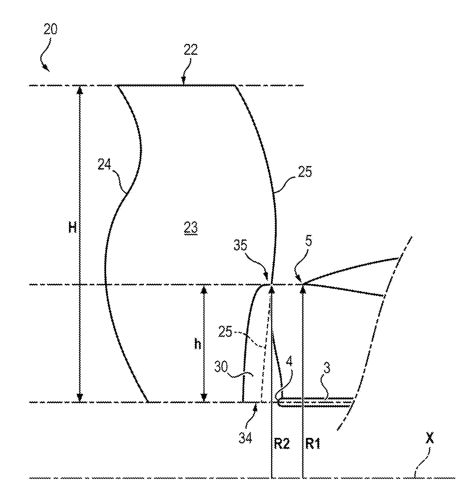 Ensemble de turbomachine comprenant des aubes de soufflante à bord de fuite prolongé