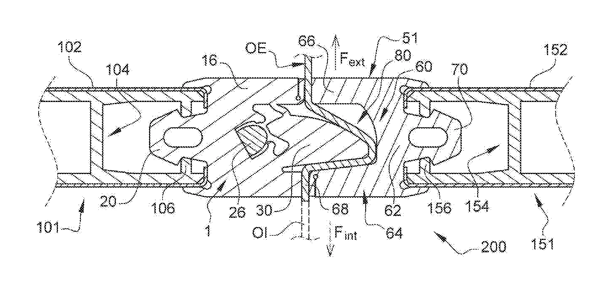 Joint mâle pour vantail, ensemble de joints, porte et véhicule de transport correspondants