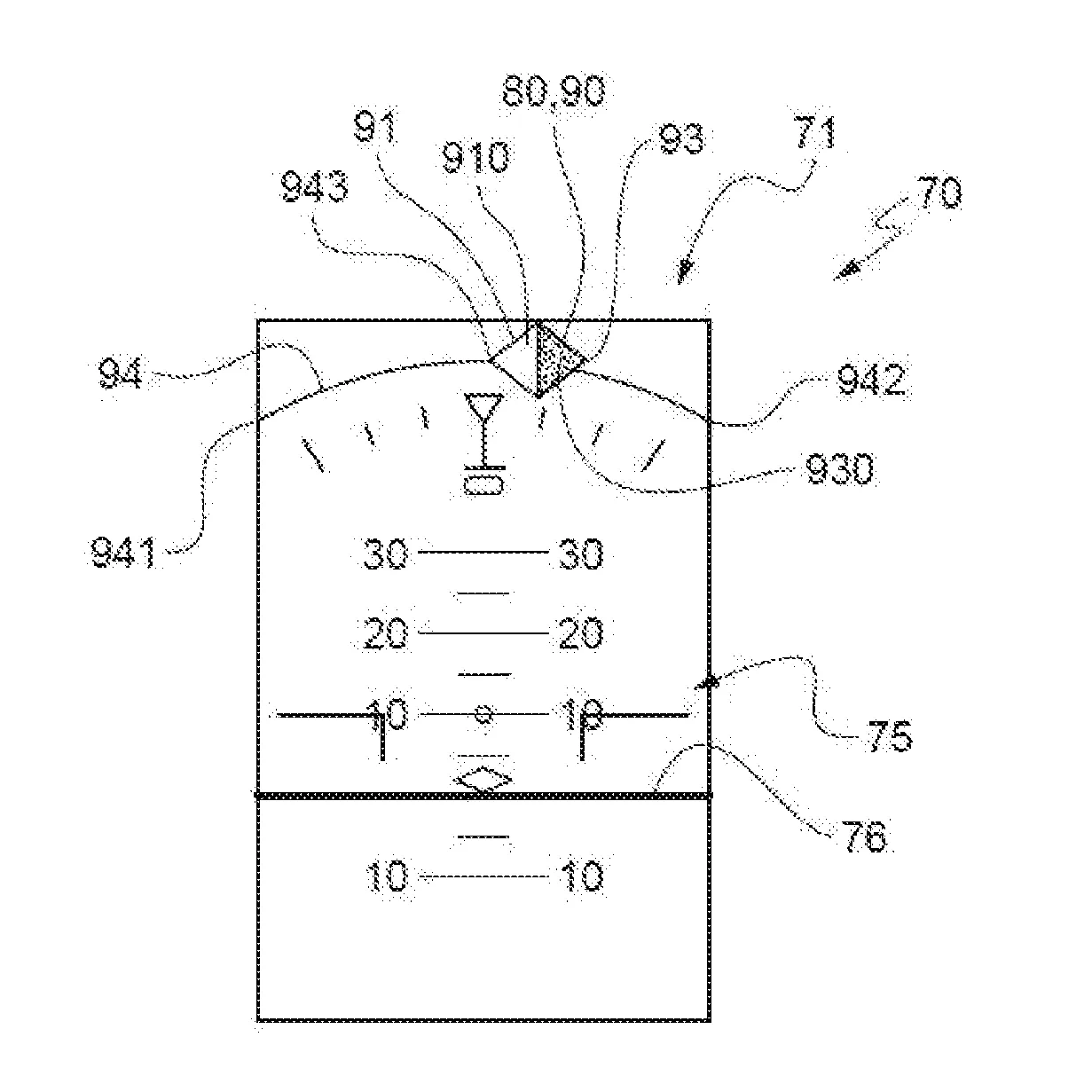 Procédé de détection de la proximité d’un arrangement latérale d’un aéronef avec le sol et aéronef