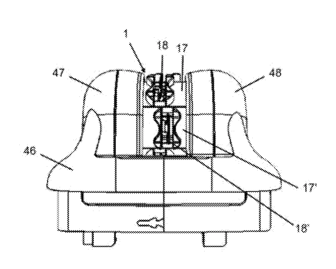 Tête d’épilation pour appareil à épiler présentant une seule rangée de pinces