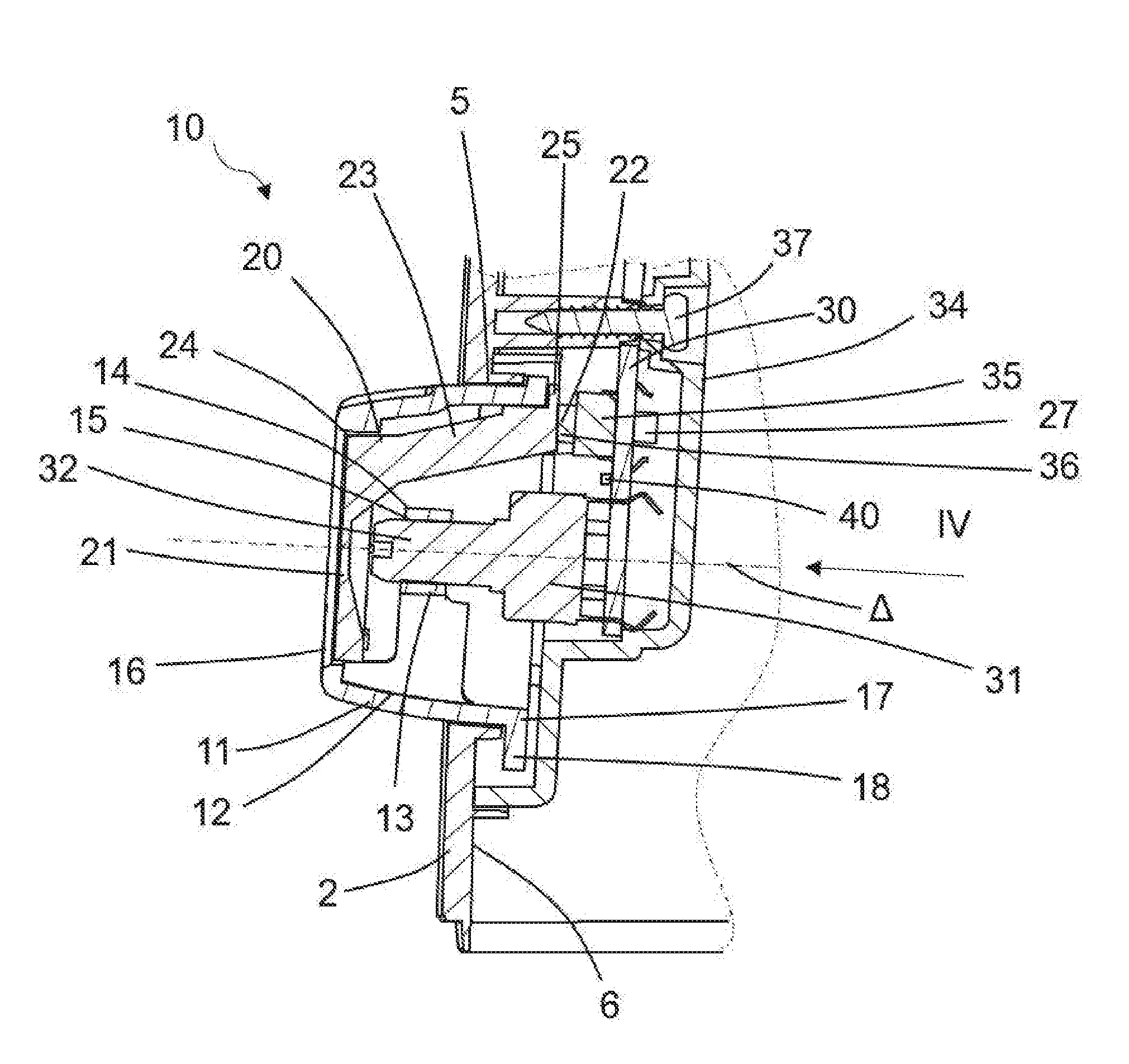 Appareil electromenager muni d’un dispositif de commande ameliore