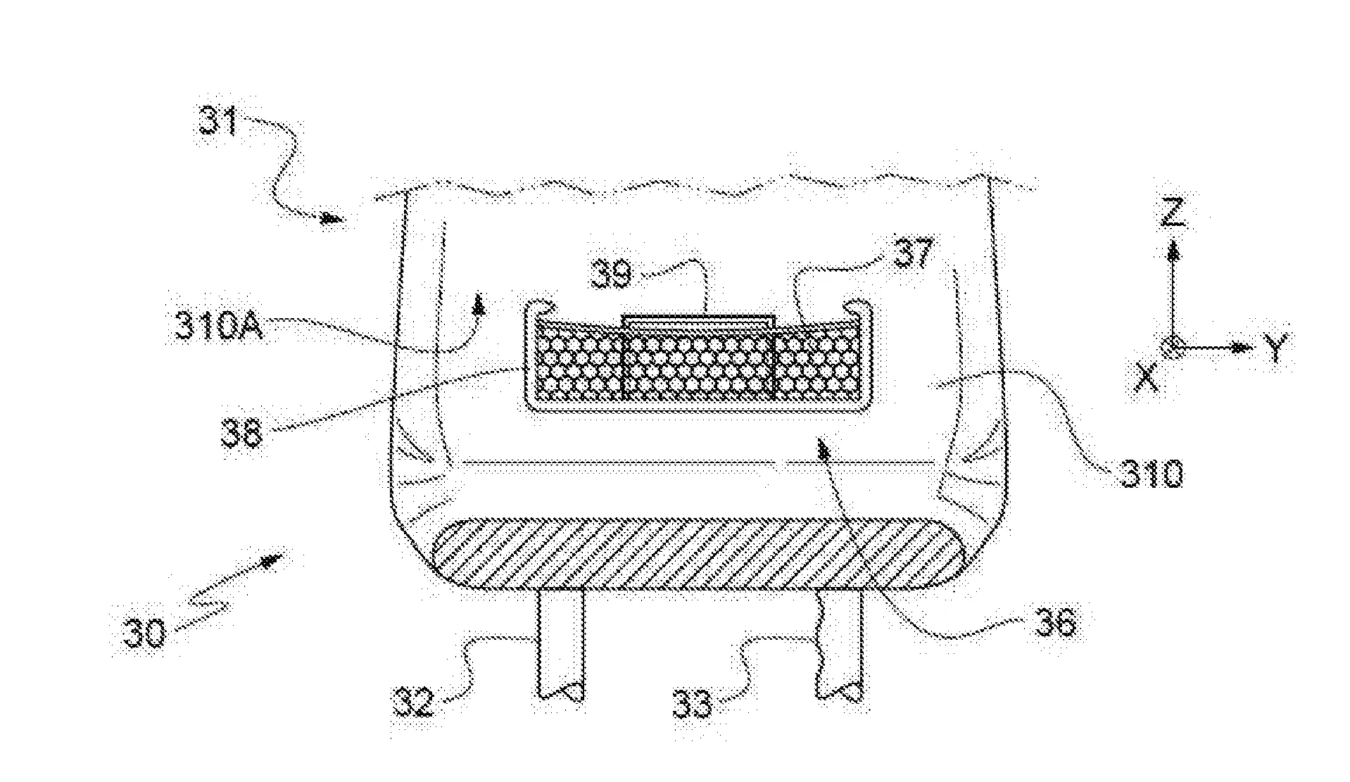 Appuie-tête pour siège de véhicule automobile intégrant un dispositif absorbeur d’odeurs